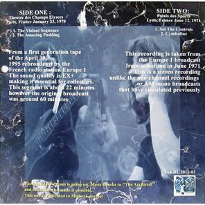 Pink Floyd / Broadcasting From Europa 1 (LP)