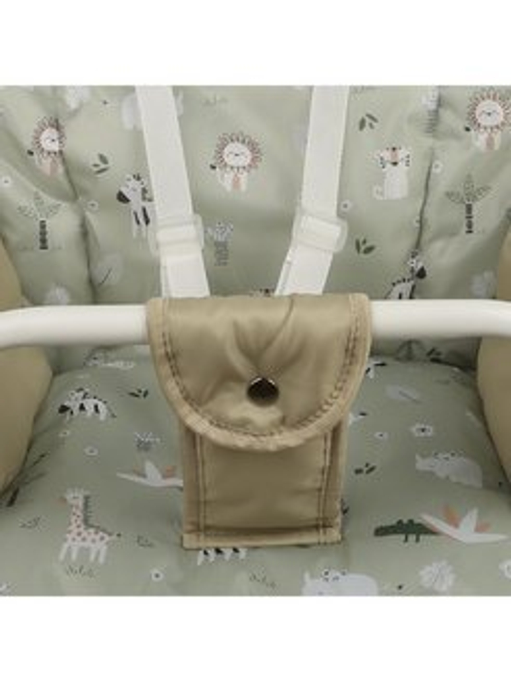 Стул для кормления "Сафари", от 6 мес до 3 лет. (Alis) (зебры)