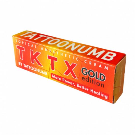Обезболивающий крем TKTX GOLD EDITION, by TATTOONUMB (Оригинал, сертификат)