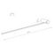Настенный светильник Nowodvorski Arm Led L Black 10856