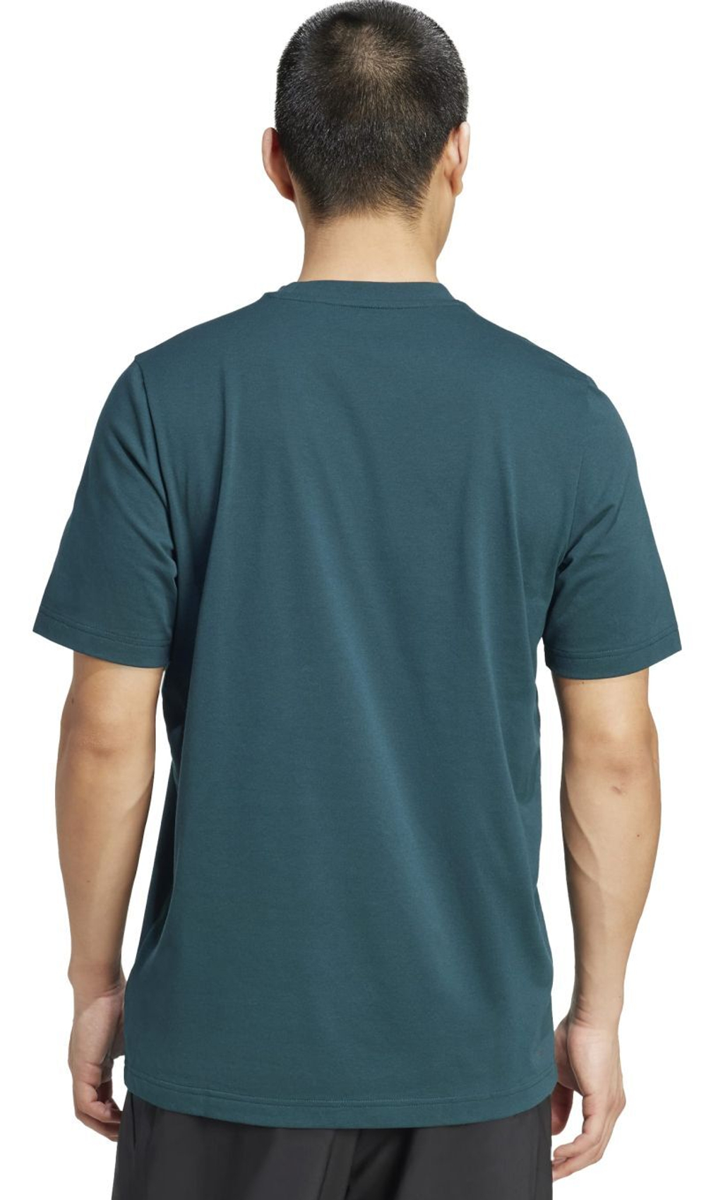 Мужская теннисная футболка Adidas Heritage Graphic - aurora ivy