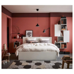 Каркас кровати с 4 ящиками для хранения - IKEA MALM, 200х180 см, белый, МАЛЬМ ИКЕА