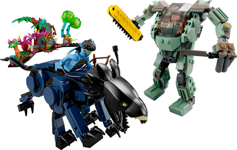 Конструктор LEGO Avatar 75571 Нейтири и танатор против Куоритча в силовом скафандре