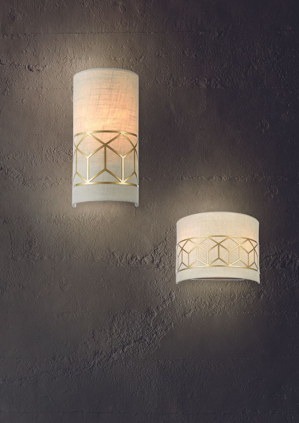 Настенный светильник Maytoni Messina H223-WL-02-G