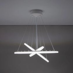 Citilux Электрон Смарт CL710A104S Умная люстра подвесная Белая