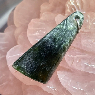 56588  Серафинит Кулон 39мм