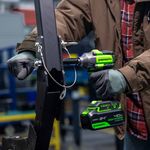 Гайковерт ударный акк. Greenworks IW5500, 24V, б/щет, 1/2'', 500Нм, 3 режима, без АКБ и ЗУ (3805007)