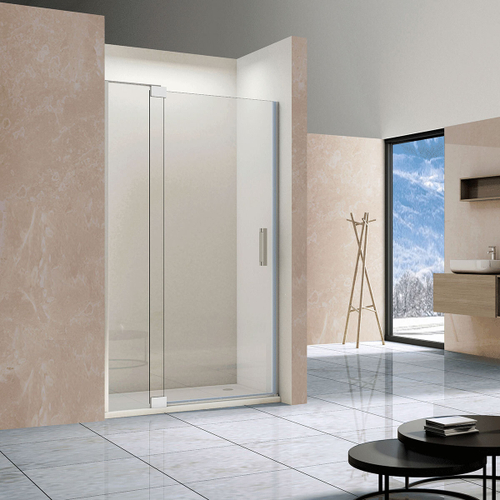 Душевая дверь Extra VDP-1E9010CL, 900/1000, хром, стекло прозрачное