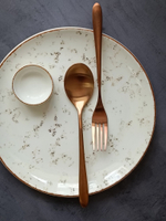 Ложка столовая ,покрытие PVD,цвет матовая медь,серия "Alessi-Copper"