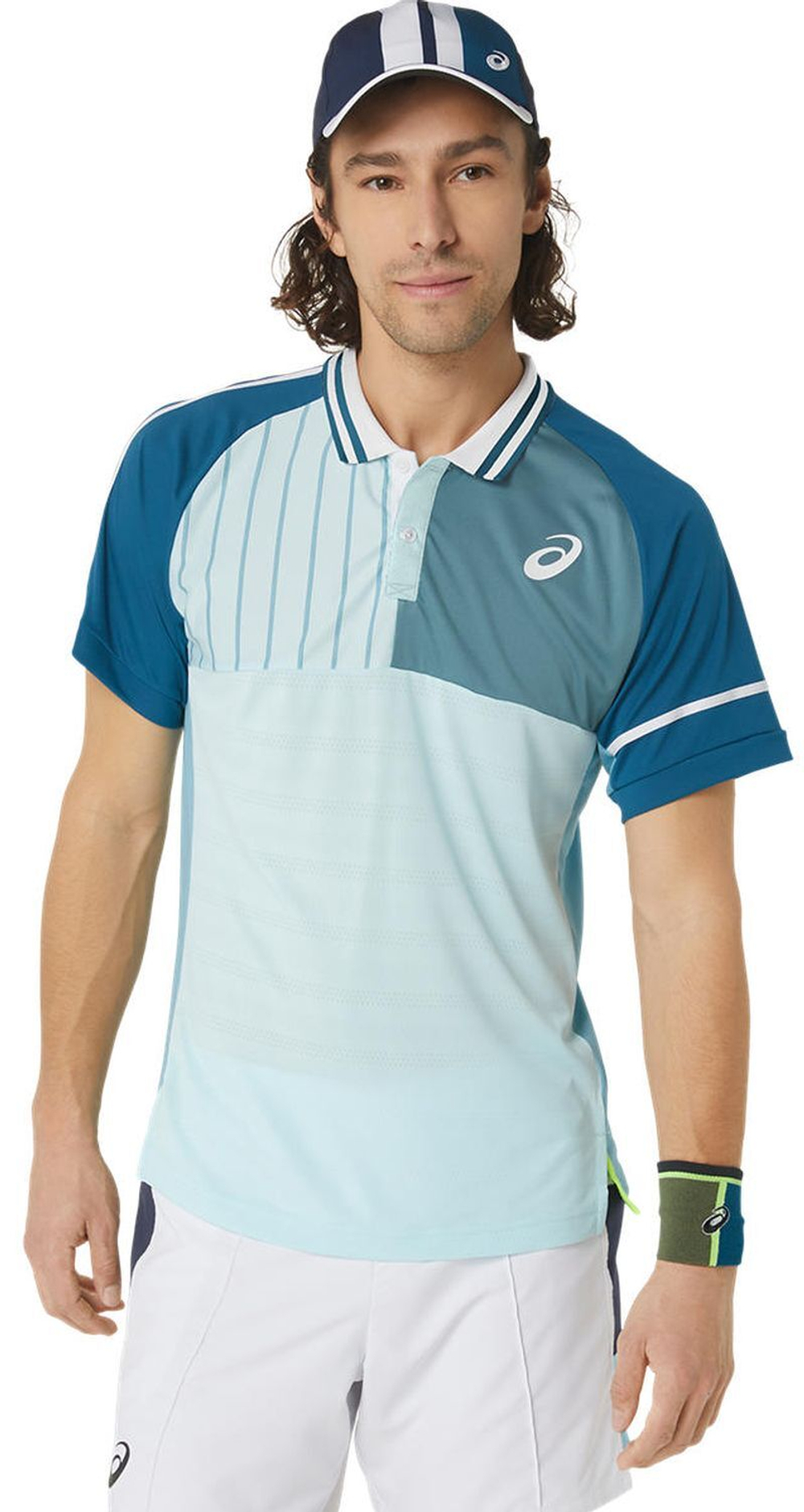 Теннисное поло Asics Match Polo - aquamarine