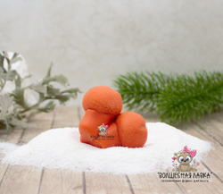 Силиконовая форма Тройник мандарина