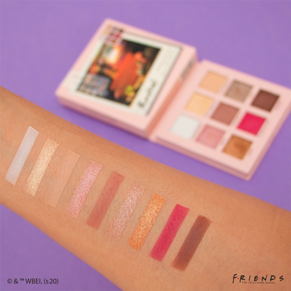Makeup Revolution X Friends - палитра теней для век, 9 g