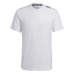 Мужское теннисное поло adidas Designed For Training T-Shirt Men - White