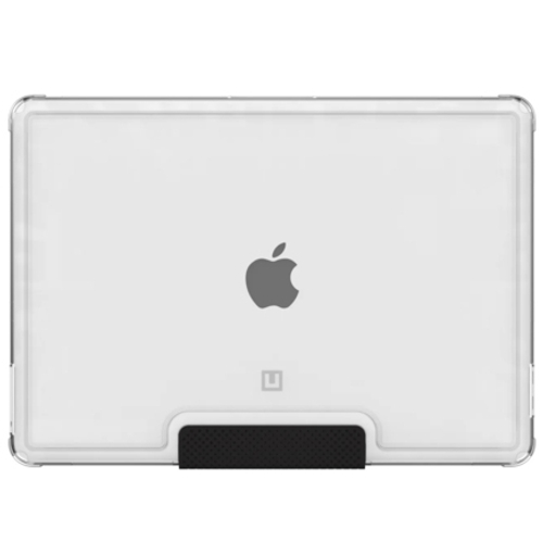 Защитный чехол-накладка UAG [U] Lucent для MacBook Air 13 дюймов (M2–M3, 2022 и новее) «Прозрачный лёд»/Чёрный | Ice/Black