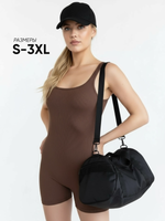 Боди женское утягивающее коричневое