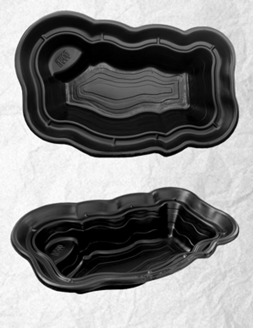 Пруд 1500 черный 2600х1570х510