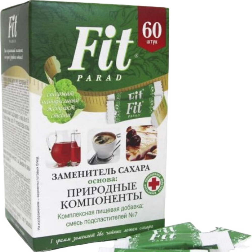 FitParad №7, стик 60 шт (ФитПарад)