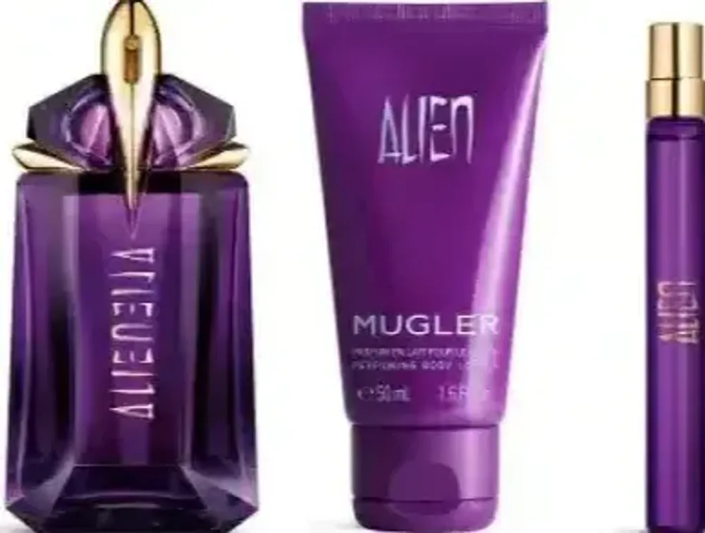 Thierry Mugler Alien Eau de Parfum 60 ml + 10 ml + BL 50 ml Set Thierry Mugler Alien Eau de Parfum 60 ml + 10 ml + BL 50 ml Set