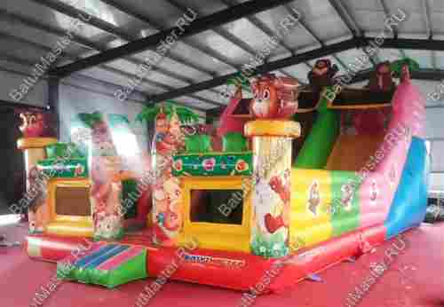 Коммерческий батут "В погоне за медведем" 10*6*5 м