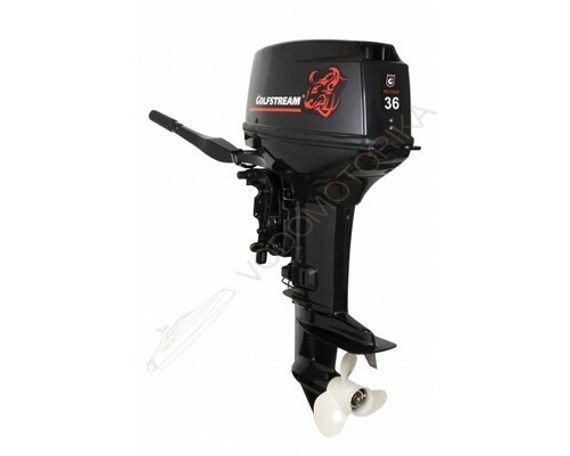 Лодочный мотор Golfstream T36JFWS 36 л.с. двухтактный