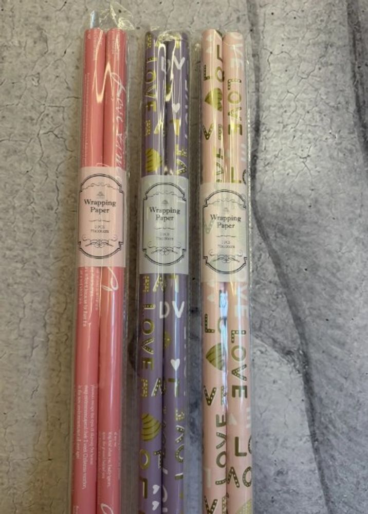 Упаковочная бумага "Wrapping Paper", 2 шт, 70*100см