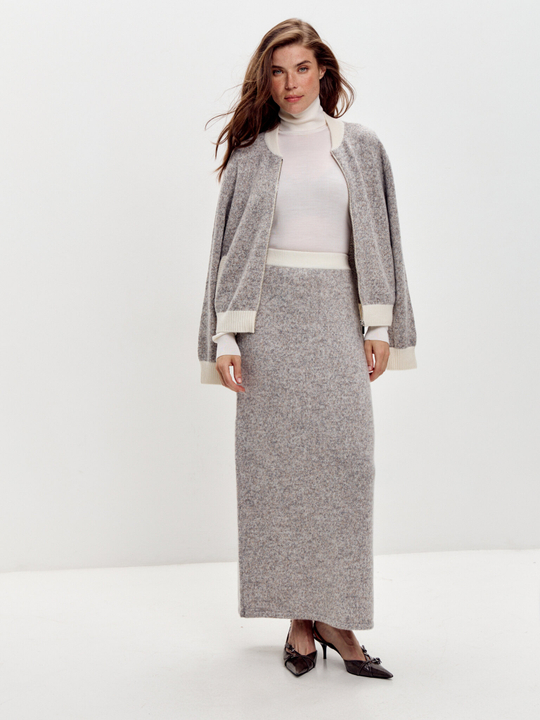 Кашемировый бомбер