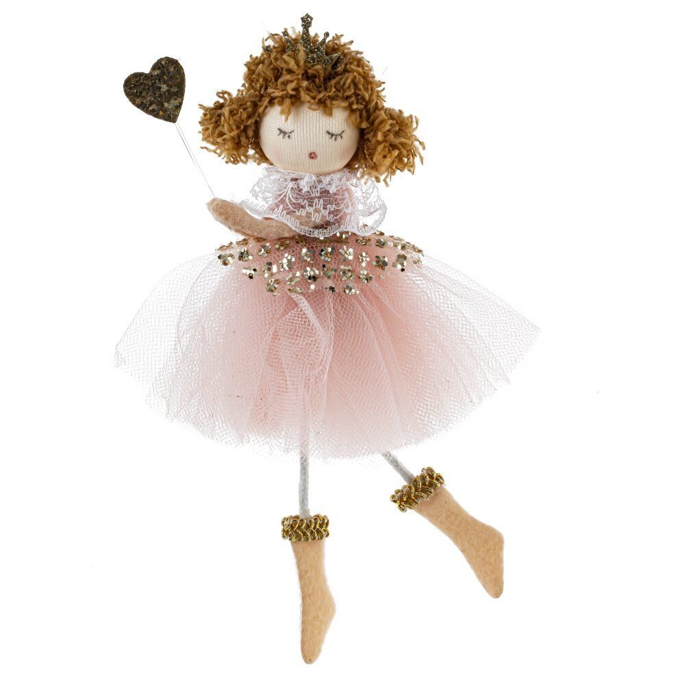 GAEM Изделие декоративное подвесное "Девочка-ангел", L6,5 W6 H17,5 см, 3в.