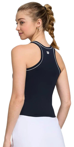 Топ теннисный Wilson Team Tank Top - classic navy