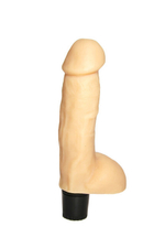 Фаллоимитатор с вибрацией 16 см (Цвет: телесный)