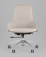 Кресло офисное TopChairs Soulo светло-серый, серый
