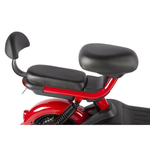 Электроскутер INTRO BUMP черно-красный