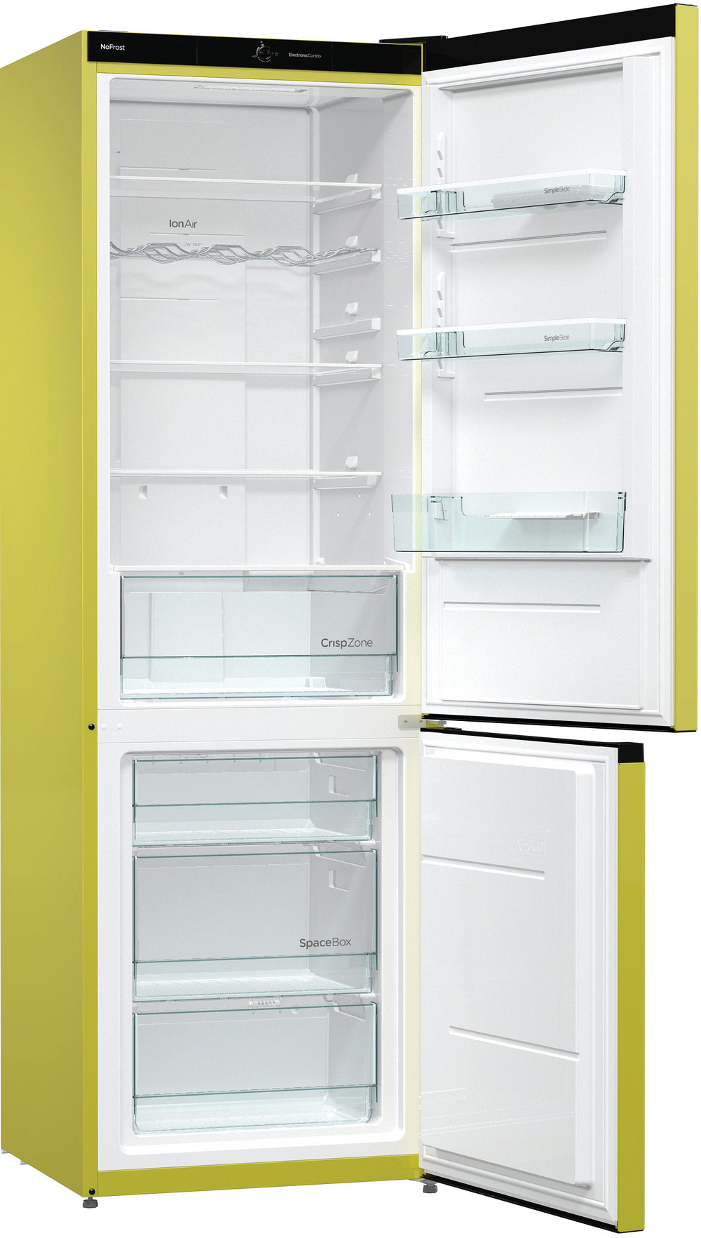 Отдельностоящий двухкамерный холодильник Gorenje NRK6192CAP4