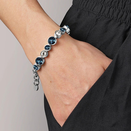 Браслет Dyrberg Kern CALICE SS ROYAL BLUE/CRYSTAL 430112