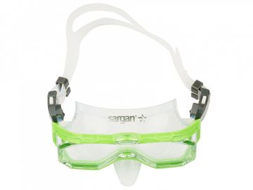 Маска детская Sargan Панорама прозрачный/зеленый
