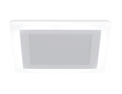 Встраиваемый светильник с подсветкой Ambrella Light Downlight DCR396