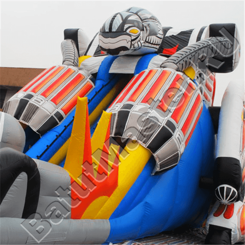 Коммерческий надувной батут "Робот" 8*6*6.5 м