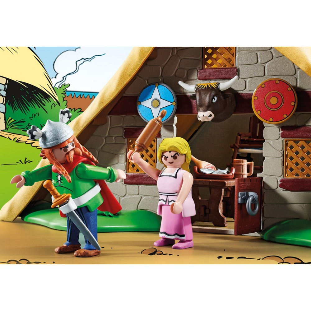 Playmobil - Asterix: Хижина Аспараноикса 70932