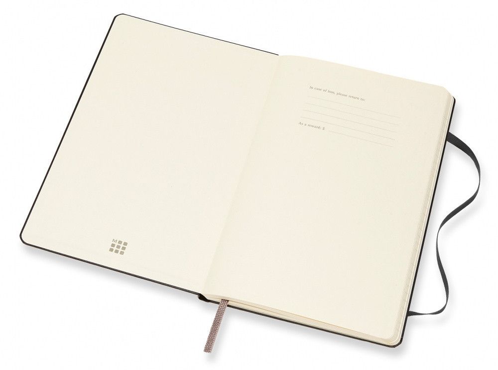 Еженедельник Moleskine Classic Weekly Large 130х210 мм черный (DHB12WN3)