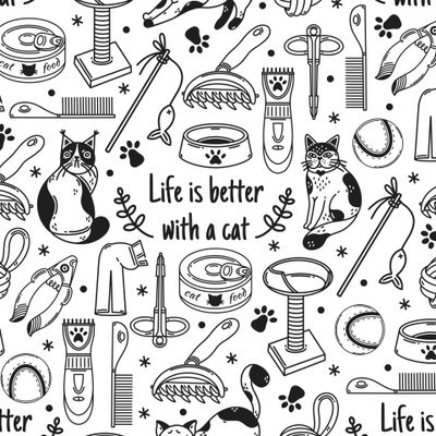 Милые черно-белые коты. Котята, кошки, зоо товары