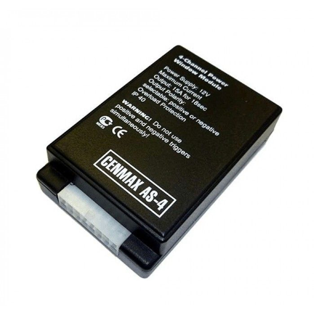 Модуль управления стеклоподъемниками Cenmax AS-4 (4 стекла)