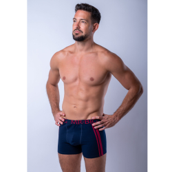Мужские трусы боксеры темно-синие MR. BIG MB202 dark blue