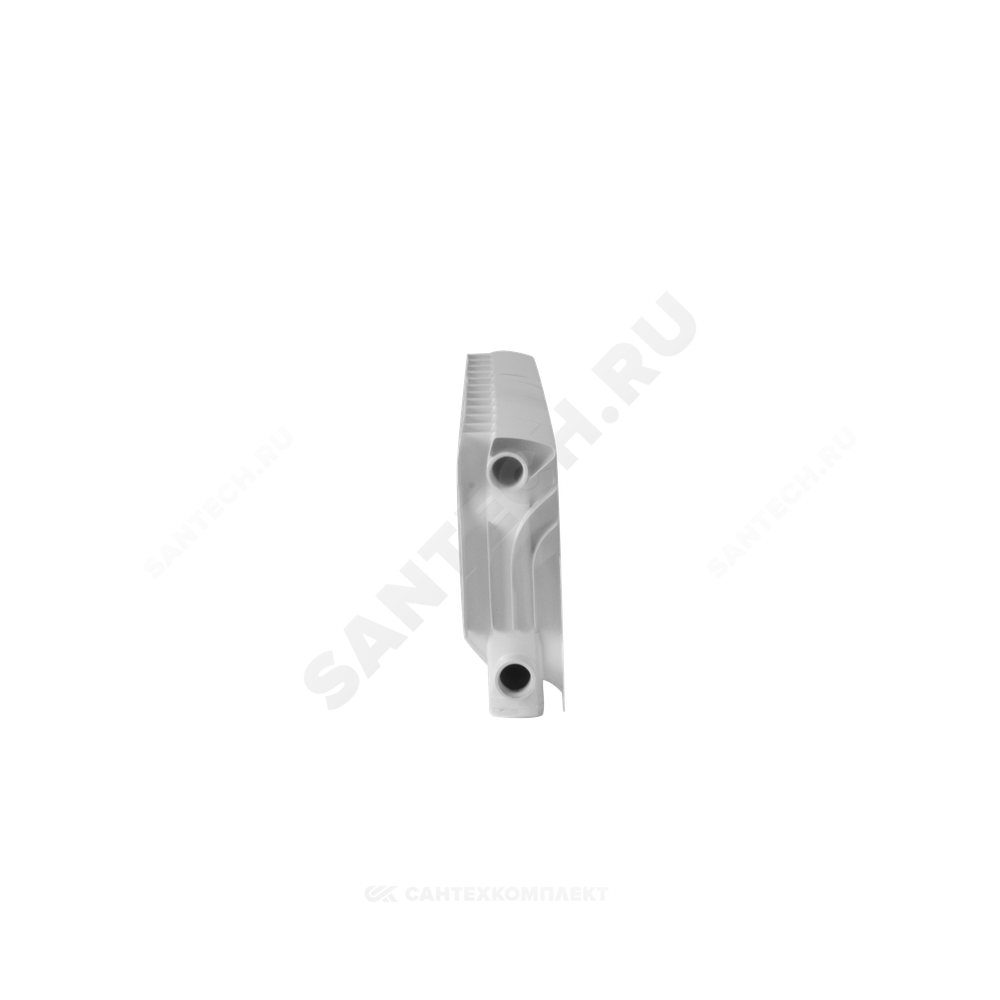 Радиатор алюминиевый Classic 200 6 секций Qну=480 Вт RAL 9016 (белый) Ogint .
