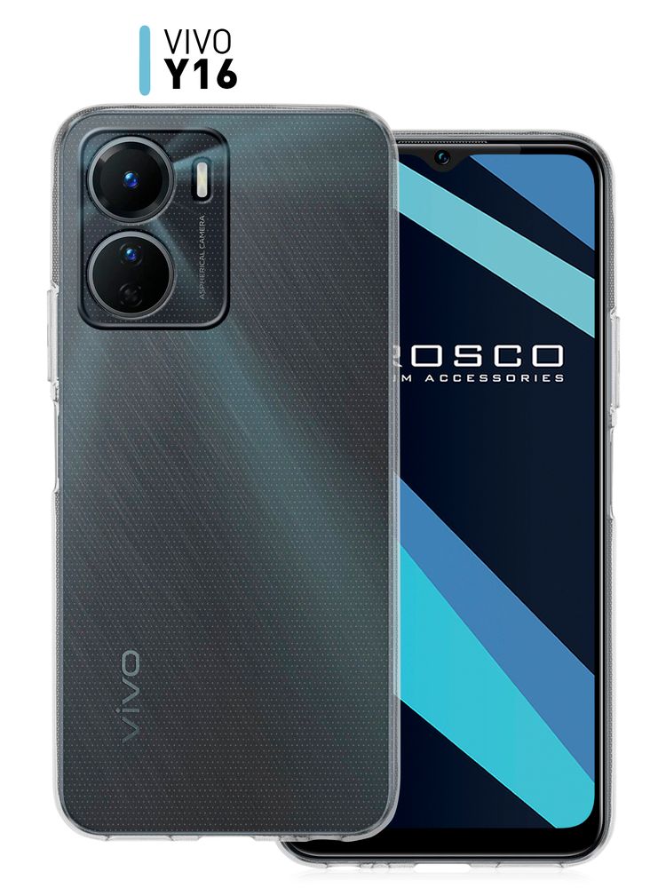 Защитное стекло ROSCO для Vivo Y35 оптом (арт. VV-Y35-FSP-GLASS-BLACK)