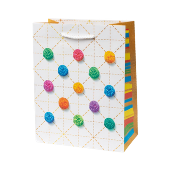 Пакет подарочный с рисунком (23*18)