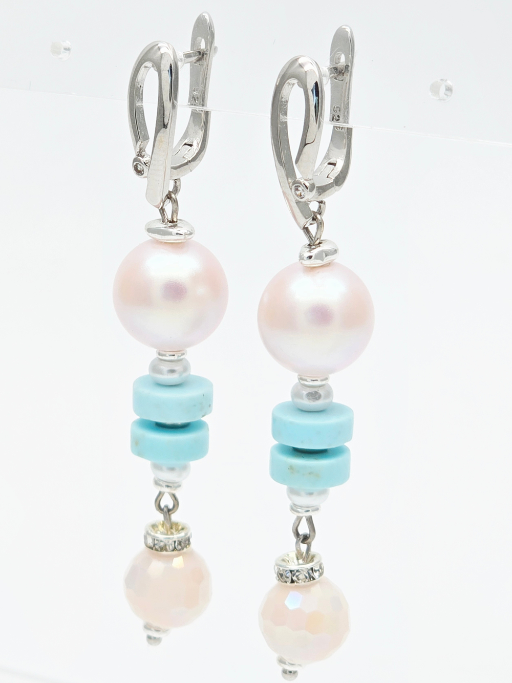 91004230 Серьги Selena Pearls