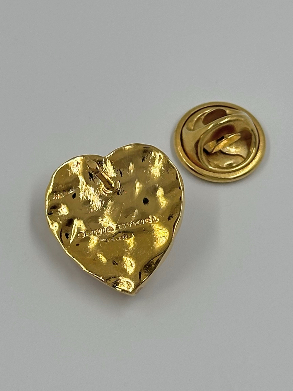 Брошь пин в виде сердца Sonia Rykiel