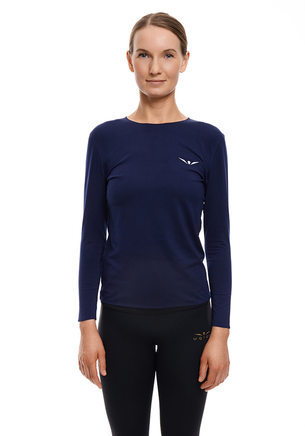 ЛОНГСЛИВ УТЕПЛЕННЫЙ ЖЕНСКИЙ WARM LONG SLEEVES TEE | DEEP BLUE