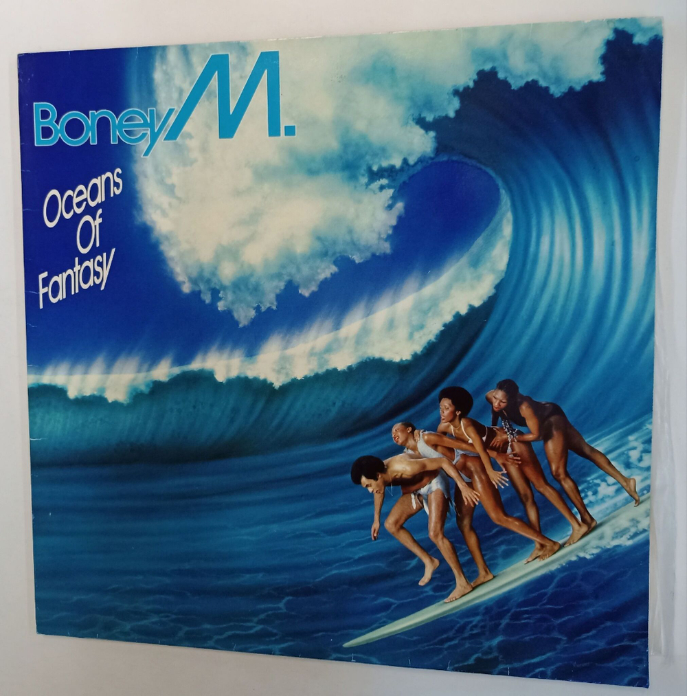 Винтажная виниловая пластинка Boney M Oceans Of Fantasy (Germany 1979)
