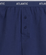 Мужские трусы боксеры Atlantic, 1 шт., хлопок, тёмно-голубые RMX-001
