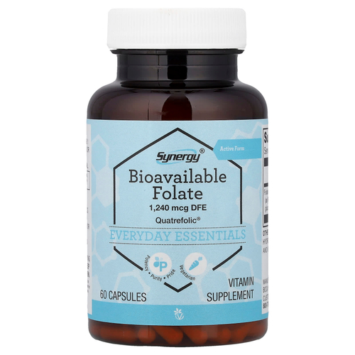 Vitacost, Bioavailable Folate , 1,240 mcg DFE, 60 Capsules
